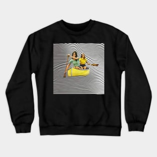 Multi dimensional travel Crewneck Sweatshirt